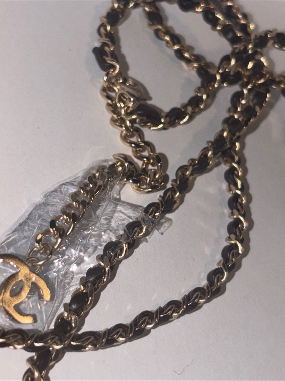 🪩 🥜🐿️   🆕 CC Crystal Wooden Acorn Pendant chain necklace 🐿️ 🪩 - Picture 12 of 15